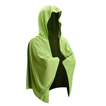 KinkinCool™ 冷感UVカットポンチョ｜抗菌・超軽量・ひんやりメッシュ